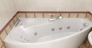 Установка угловой ванны в Великом Новгороде - профессиональный монтаж от СантехДомВлк от 3156 рублей